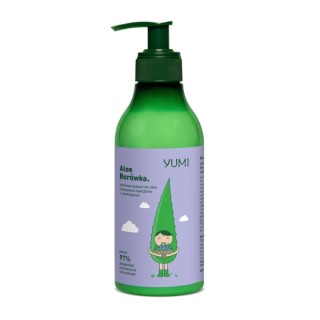 Yumi Aloe Vera Intensiv feuchtigkeitsspendender Körperbalsam Blaubeere 300 ml