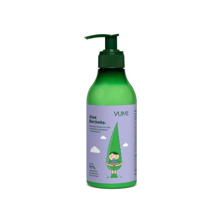 Yumi Corps Intensément Hydratant à l'Aloe Vera Yumi Myrtille 300 ml