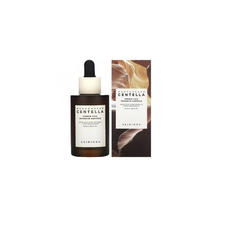SKIN1004 Sérum visage fortifiant intensif Centella Probio- Cica de Madagascar en ampoule 50 ml