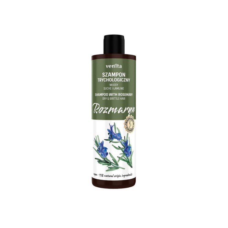 Shampooing capillaire Venita Trichological au romarin 300 ml