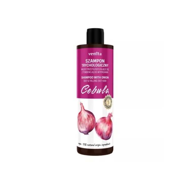 Shampooing capillaire à l'oignon trichologique Venita 300 ml