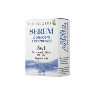BioElixire Schwarzkümmelöl Haarserum UV-Schutz und Regeneration 20 ml