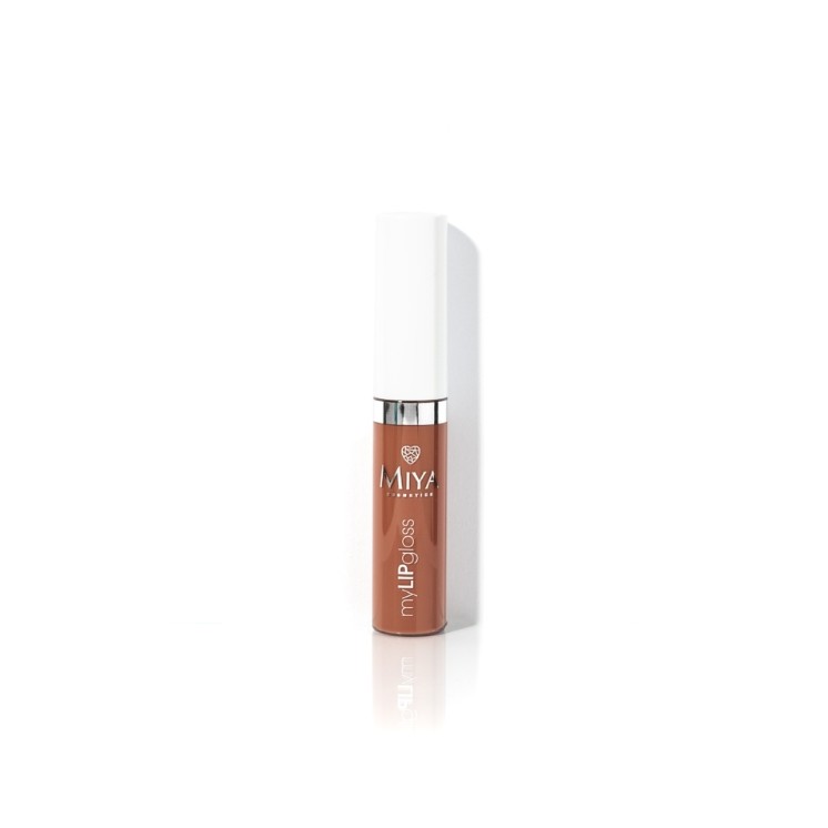 Miya Cosmetics myLIPgloss Gloss à lèvres hydratant naturel aux huiles, cires et vitamines Nude 9 ml