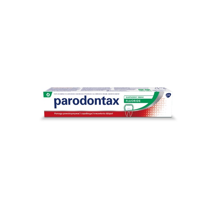 Parodontax Fluoride Toothpaste to prevent bleeding gums 75 ml