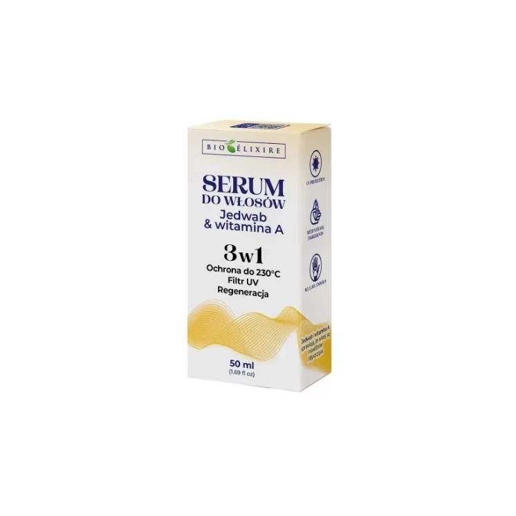 Sérum BioElixire 3 en 1 BioElixire Soie et vitamine A 50 ml