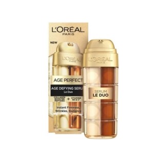 Сироватка для обличчя проти зморшок L'oreal Age Perfect Le Duo 30 мл
