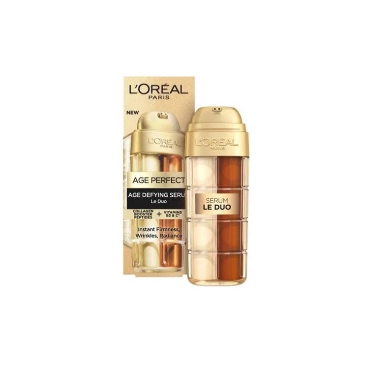 Сироватка для обличчя проти зморшок L'oreal Age Perfect Le Duo 30 мл