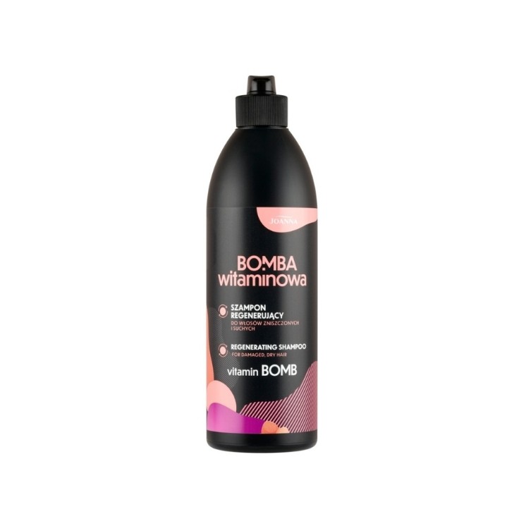 Шампунь для волосся Joanna Vitamin Bomb Regenerating Hair Shampoo 500 мл