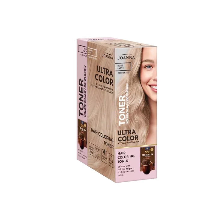 Joanna Ultra Color Hair Toner Rose latte 100g