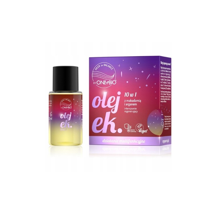 Олія для волосся OnlyBio Hair in Balance 10в1 для регенерації 20 мл