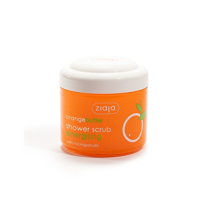 Peeling corporel à l'orange Ziaja avec microgranules 200 ml