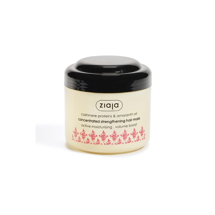 Ziaja Cashmere Hair Mask Stärkende Kaschmirbehandlung mit Amaranthöl 200 ml