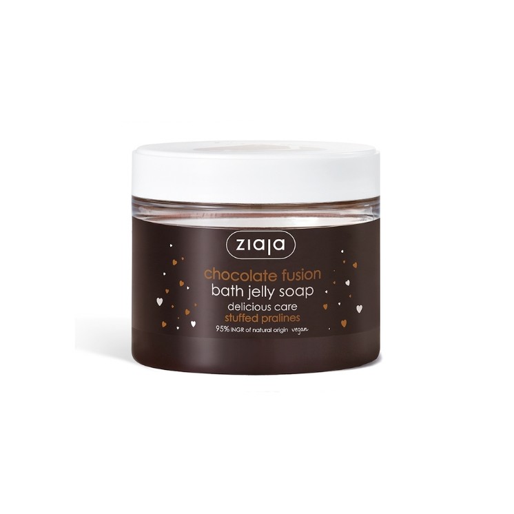 Gelée lavante pour le bain Ziaja Chocolate Miszmasz 260 ml