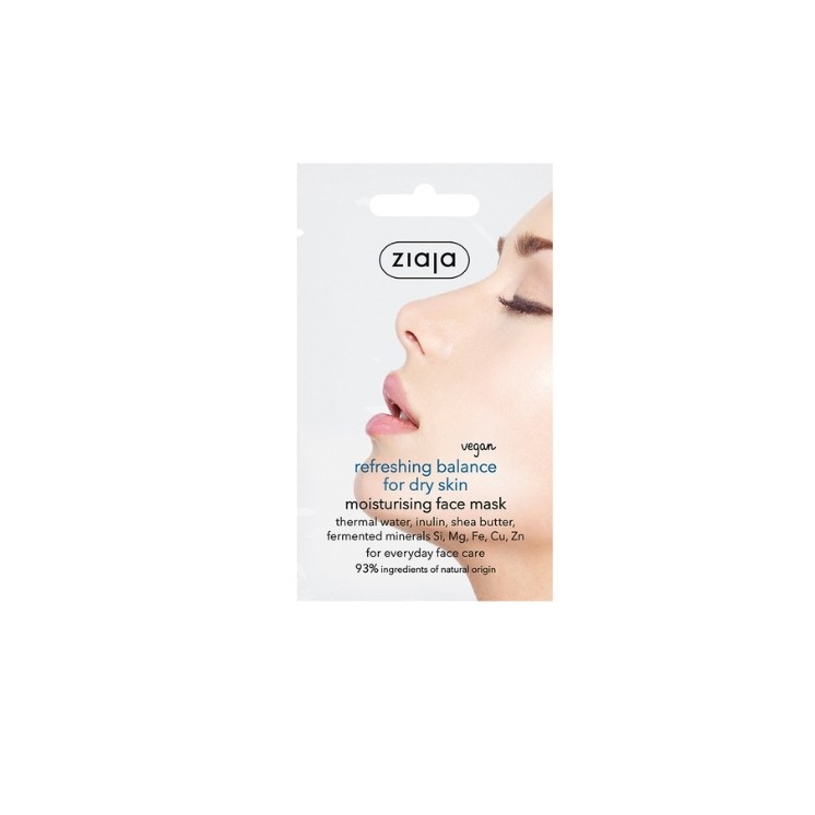Ziaja Creamy Face Mask Microbiome Balance for Dry Skin 7 ml