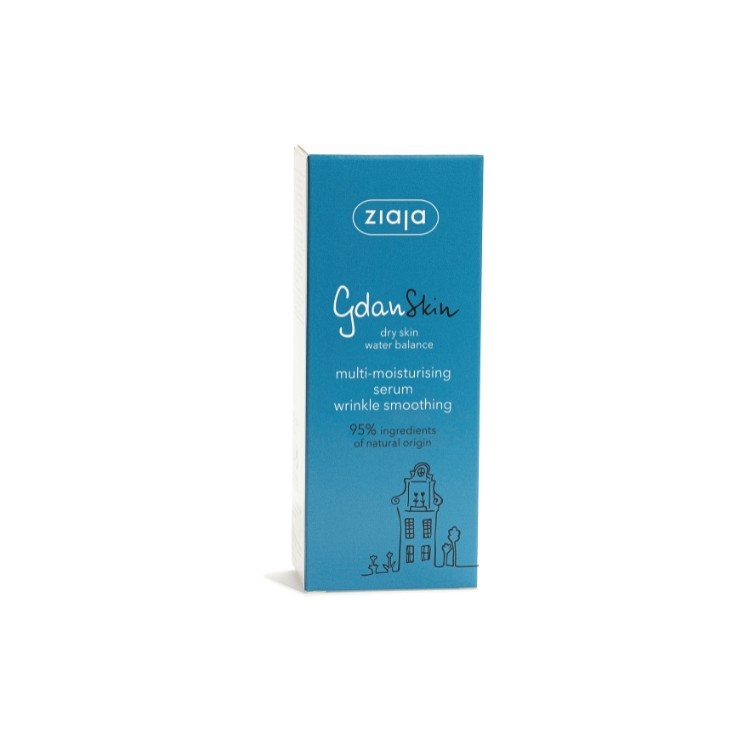 Ziaja GdanSkin Multi-Moisturizing Serum Booster anti-age glättet Fältchen 50 ml