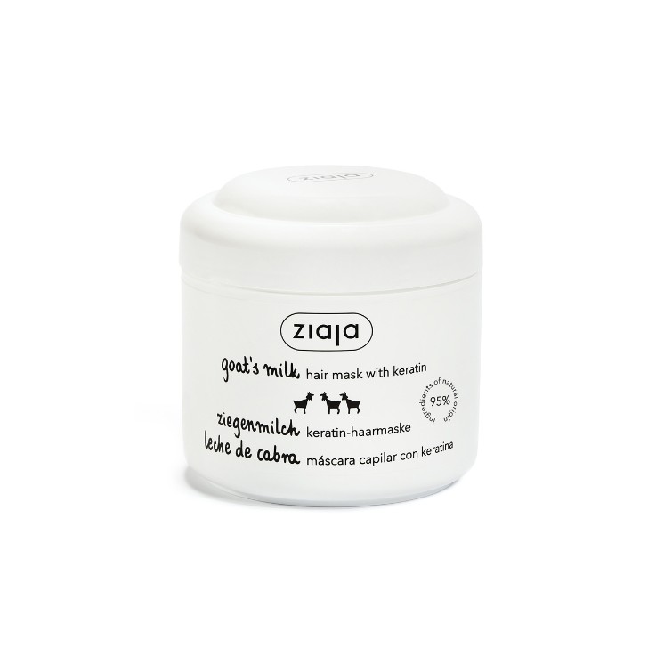 Ziaja Goat Milk Hair Mask with Keratin Intensively Conditioning 200 ml