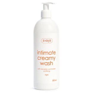 Ziaja Intima Fluide d'hygiène intime crémeux à l'acide ascorbique 500 ml