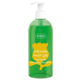 Ziaja Intima fluide d'hygiène intime aux herbes Camomille 500 ml