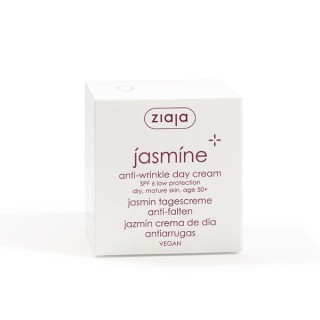 Ziaja Jasmine Anti-Falten Tagesgesichtscreme SPF6 Niedriger Schutz 50 ml