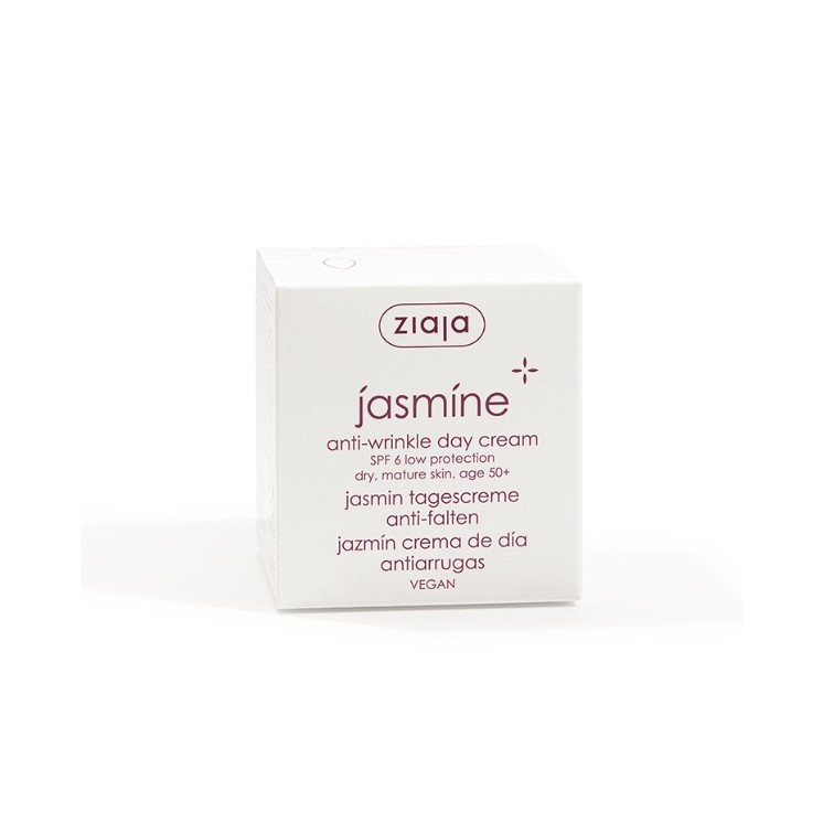 Ziaja Jasmine Anti-rimpel Dagcrème SPF6 Lage Bescherming 50 ml
