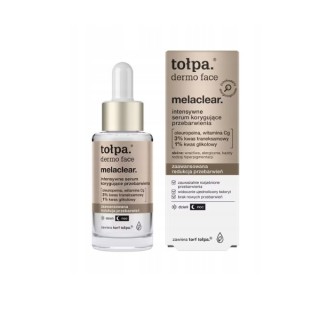 Tołpa Dermo Face Melaclear Intensive Serum zur Korrektur von Verfärbungen für Tag und Nacht 30 ml