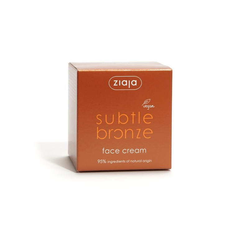 Ziaja Sopot Anti-rimpel bruinende gezichtscrème 50 ml