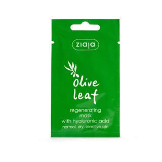 Masque visage régénérant aux feuilles d'olivier vert Ziaja à l'acide hyaluronique 7 ml