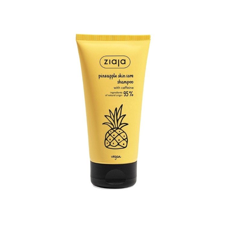 Ziaja Pineapple Hair Shampoo with Caffeine 160 ml