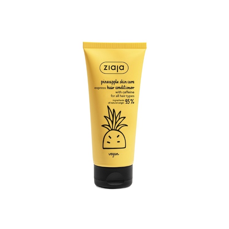 Après-shampoing Ziaja à l'ananas et à la caféine 100 ml