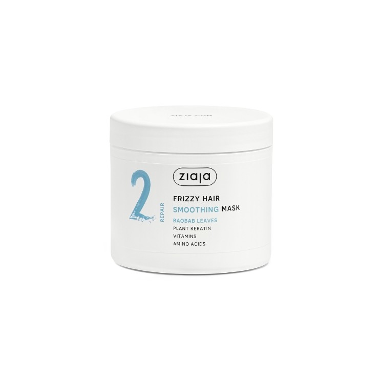 Ziaja Masque Capillaire Lissant aux Feuilles de Baobab 350 ml