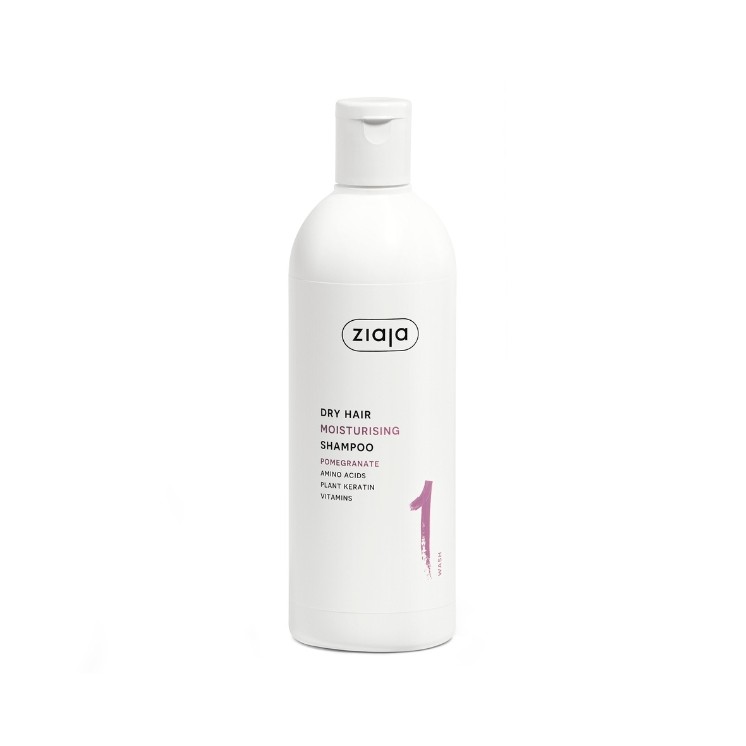 Ziaja Granaatappelshampoo hydraterend haar 400 ml