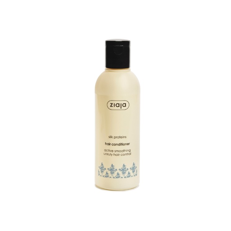 Après-shampoing lissant Ziaja Silk avec traitement aux protéines de soie 200 ml