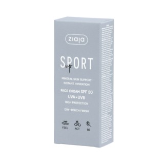 Захисний крем для обличчя Ziaja Sport Up SPF50 50 мл
