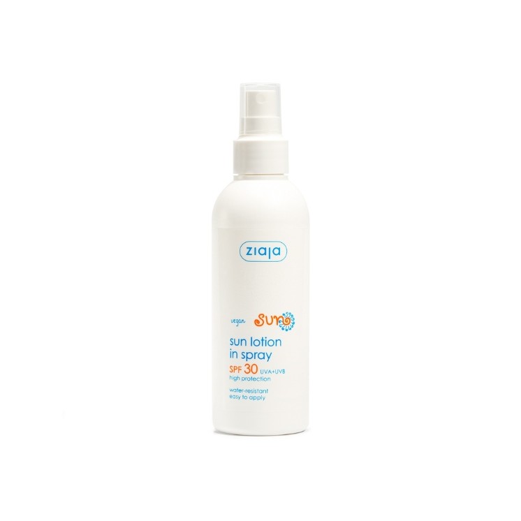 Ziaja Sun Moisturizing Sunscreen Spray Milk SPF30 UVA + UVB Hoge Bescherming 170 ml