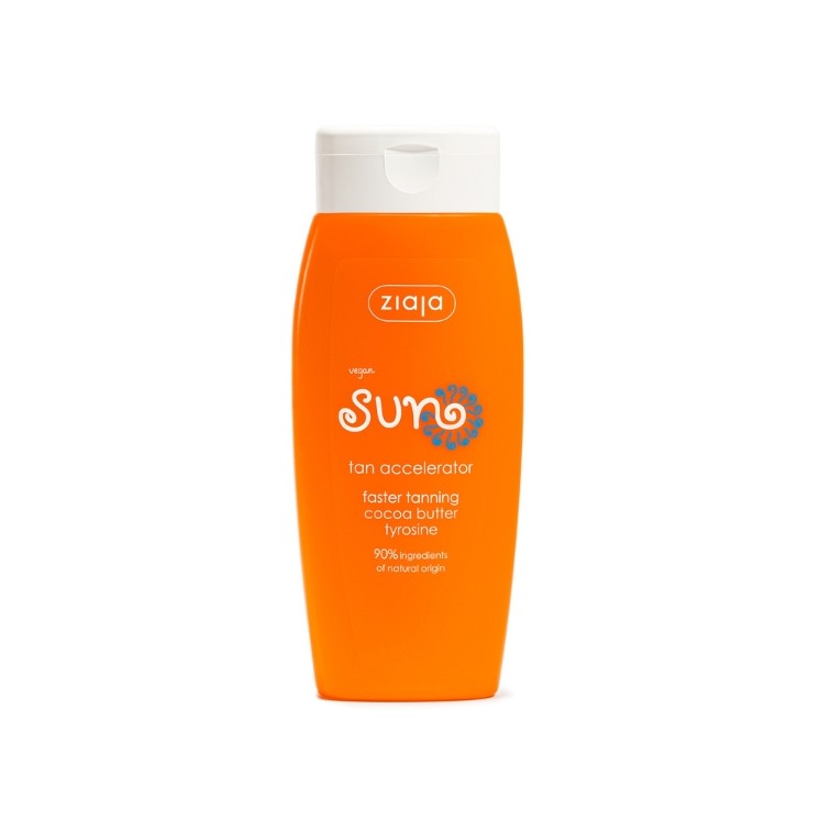 Activateur de bronzage Ziaja Sun à la tyrosine et au beurre de cacao 150 ml
