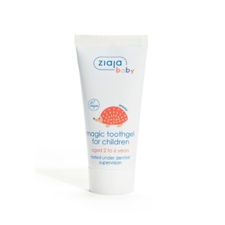 Gel dentaire magique Ziaja Baby pour enfants de 2 à 6 ans 50 ml