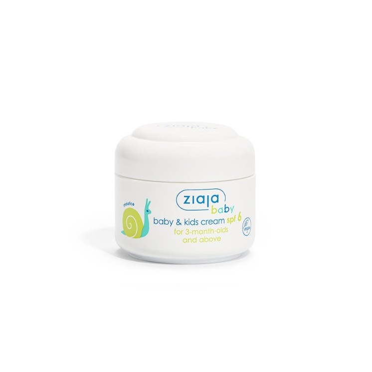 Crème Ziaja Ziajka avec filtre SPF6 faible protection pour enfants et nourrissons 50 ml