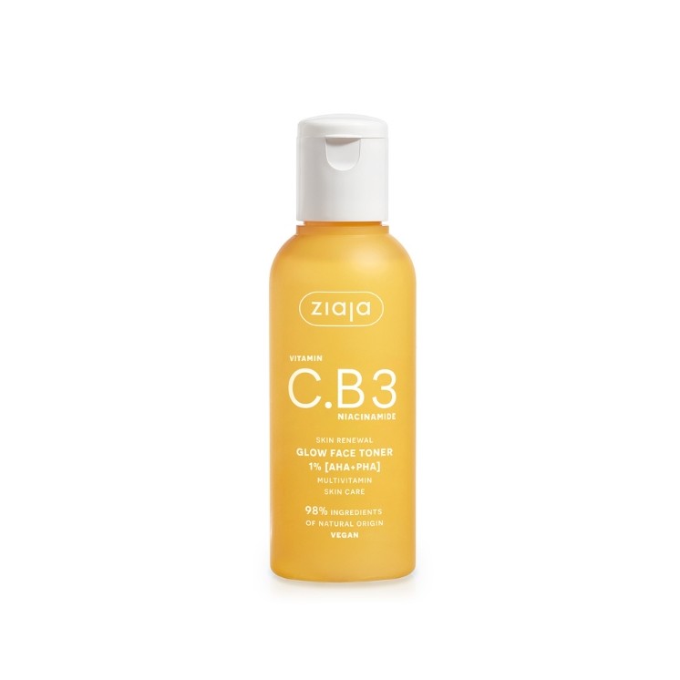 Ziaja Witamina C.B3 Niacynamid Acid Face Toner 1% AHA + PHA 120 ml