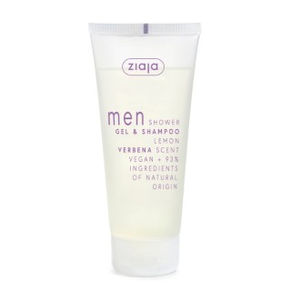 Gel douche et shampoing Ziaja Yego Verveine citronnée 200 ml