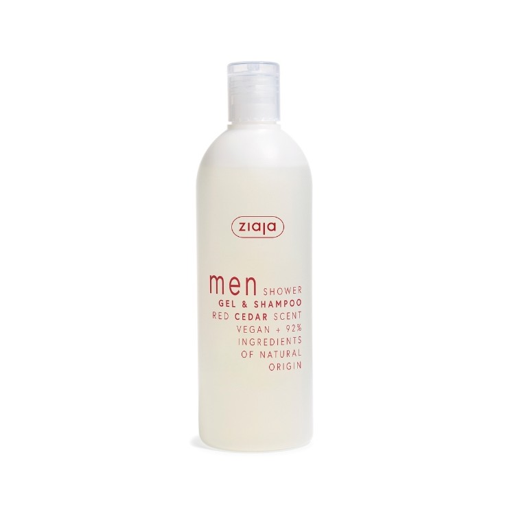Ziaja Yego Douchegel en Haarshampoo Red Cedar 400 ml