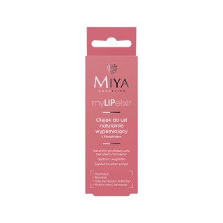 Miya Cosmetics myLIPElixir Natuurlijk vullende lipolie met Rose 10 g