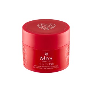 Miya Cosmetics BEAUTY .lab Straffende und pflegende Gesichtsmaske mit Glättungskomplex 50 ml