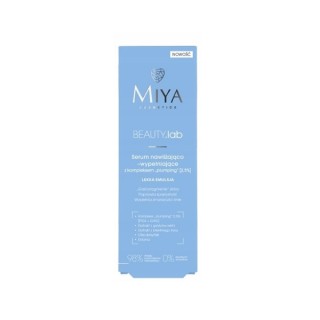 Miya Cosmetics BEAUTY .lab Hydraterend en vullend serum met een " plumping " complex 5 % Lichte emulsie 30 ml
