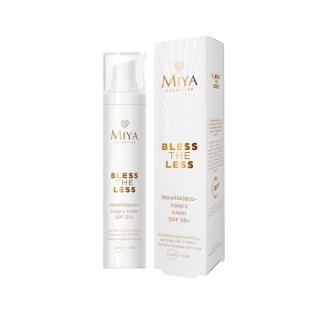 Crème visage hydratante et apaisante Miya Cosmetics Bless The Less SPF50 + 50 ml