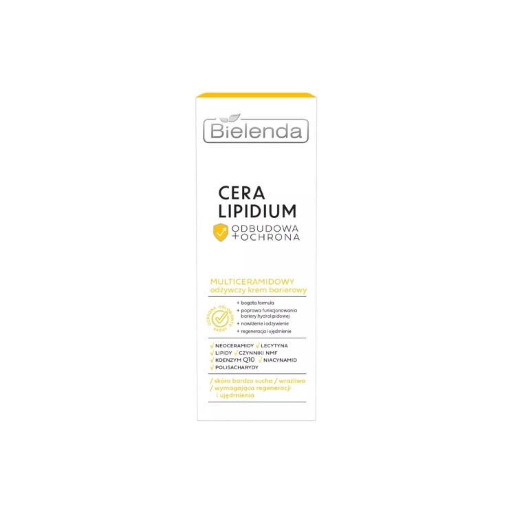 Bielenda Cera Lipidium Multiceramide Crème Nourrissante Visage Barrière 50 ml
