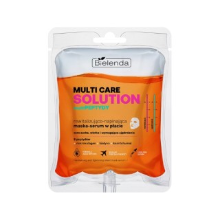 Bielenda Multi Care Solution MultiPEPTIDES Masque revitalisant et raffermissant - sérum en feuille 1 pièce