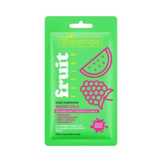 Bielenda Fruit Fusion Oleo - romig regenererend en verhelderend gezichtsmasker 8 g