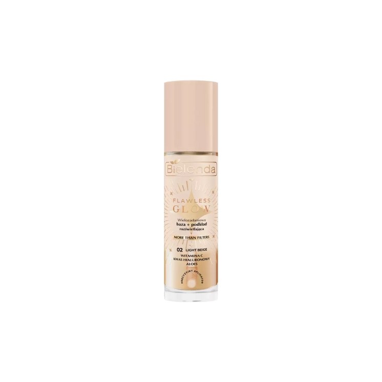 Bielenda FLAWLESS GLOW Mehrzweck-Leuchtgrundierung Beige Light ml
