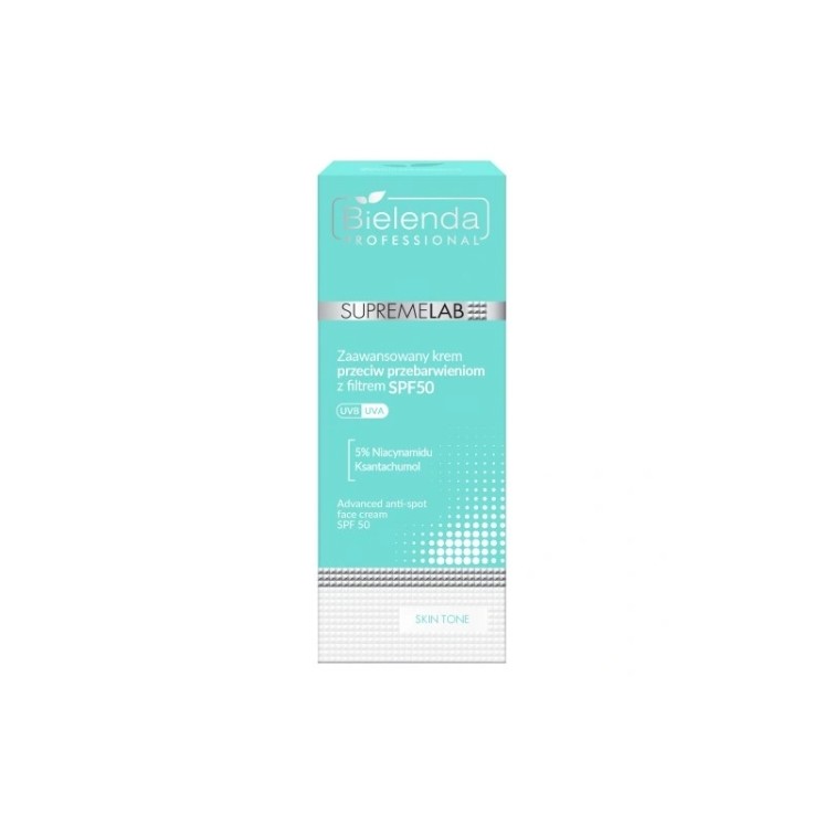 Крем для обличчя Bielenda Professional SUPREMELAB Skin Tone Anti-Discoloration SPF50 + 50 мл