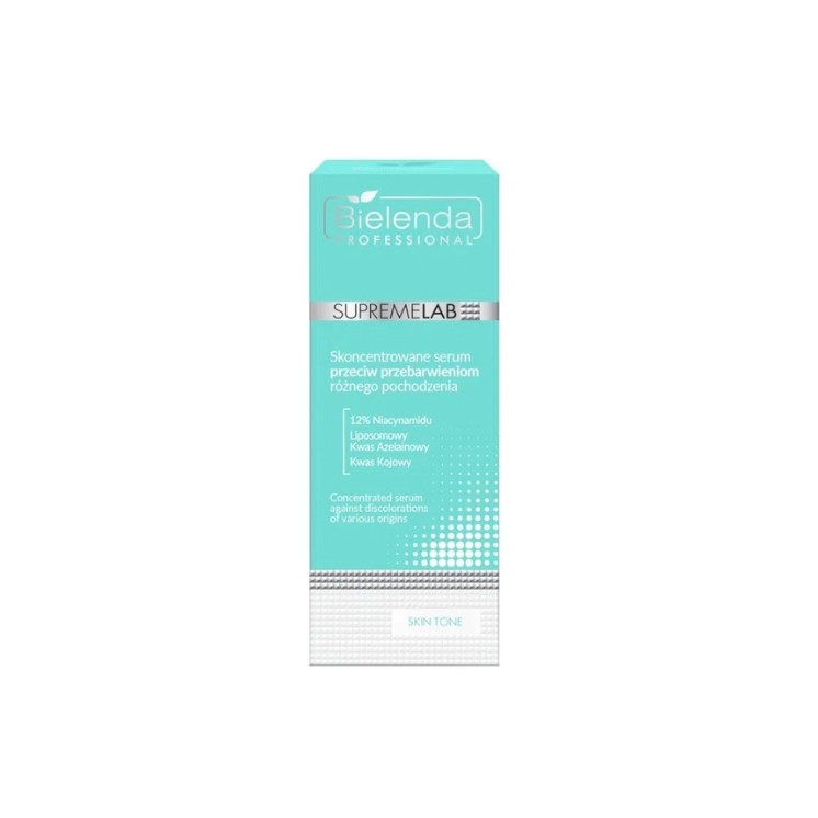 Bielenda Professional SUPREMELAB Skin Tone Konzentriertes Anti-Verfärbungs-Gesichtsserum 30 ml